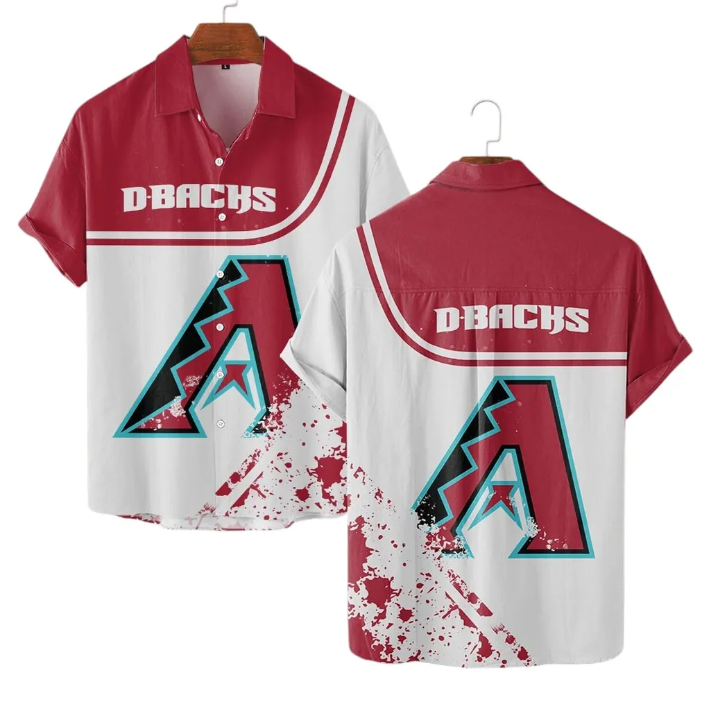 Arizona Diamondbacks Hawaiian Shirt, MLB Sports All Over Print Hawaiian Shirt