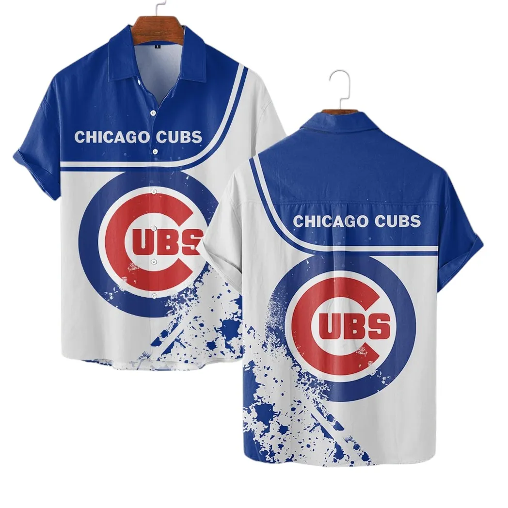 Chicago Cubs Hawaiian Shirt, MLB Sports All Over Print Hawaiian Shirt