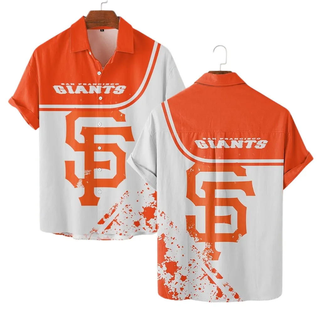 San Francisco Giants Hawaiian Shirt, MLB Sports All Over Print Hawaiian Shirt