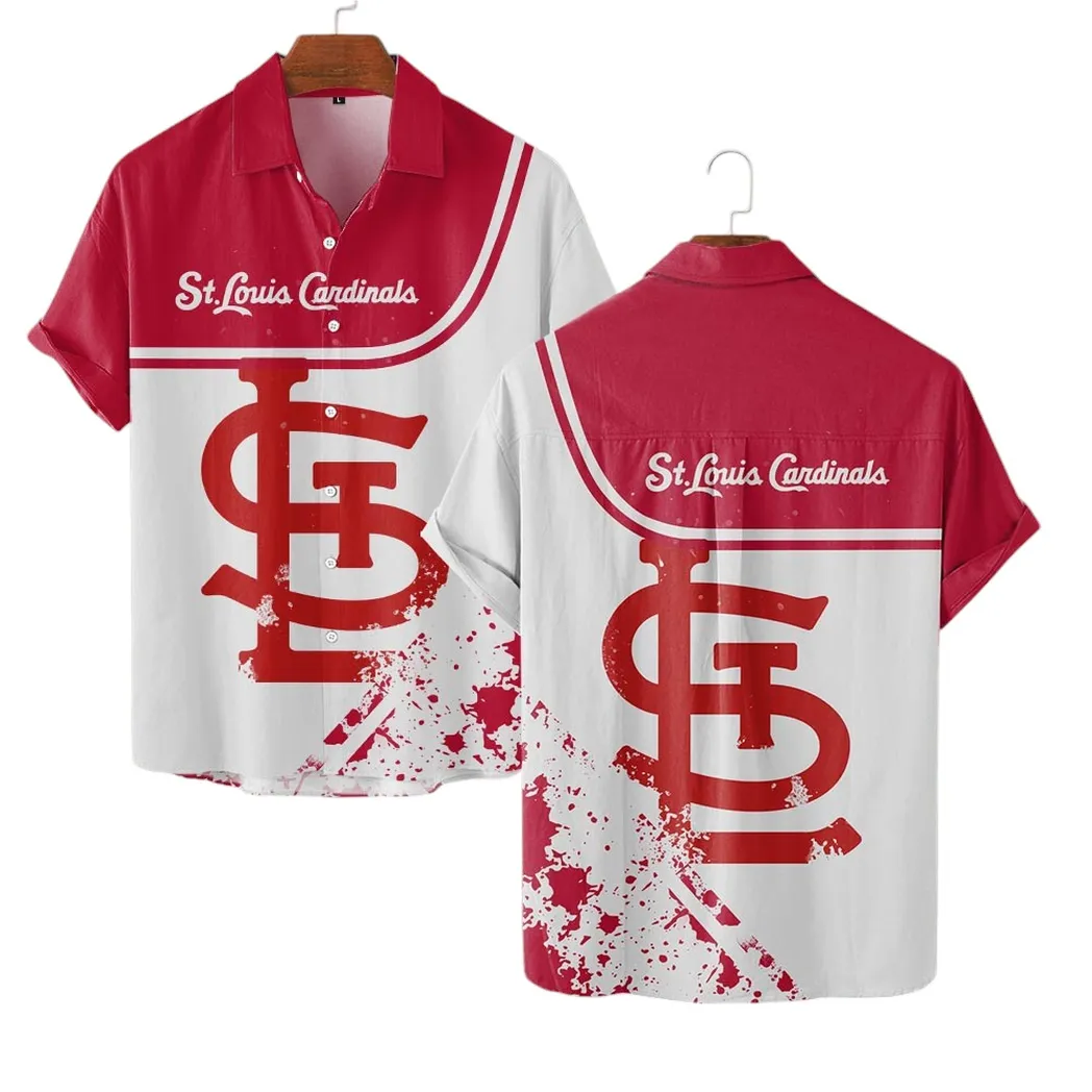 St. Louis Cardinals Hawaiian Shirt, MLB Sports All Over Print Hawaiian Shirt