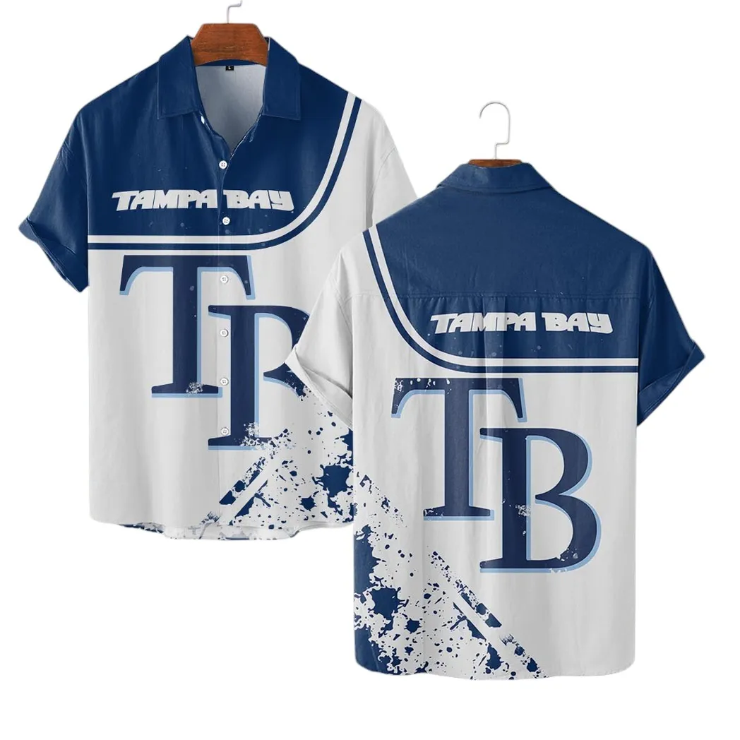 Tampa Bay Rays Hawaiian Shirt, MLB Sports All Over Print Hawaiian Shirt