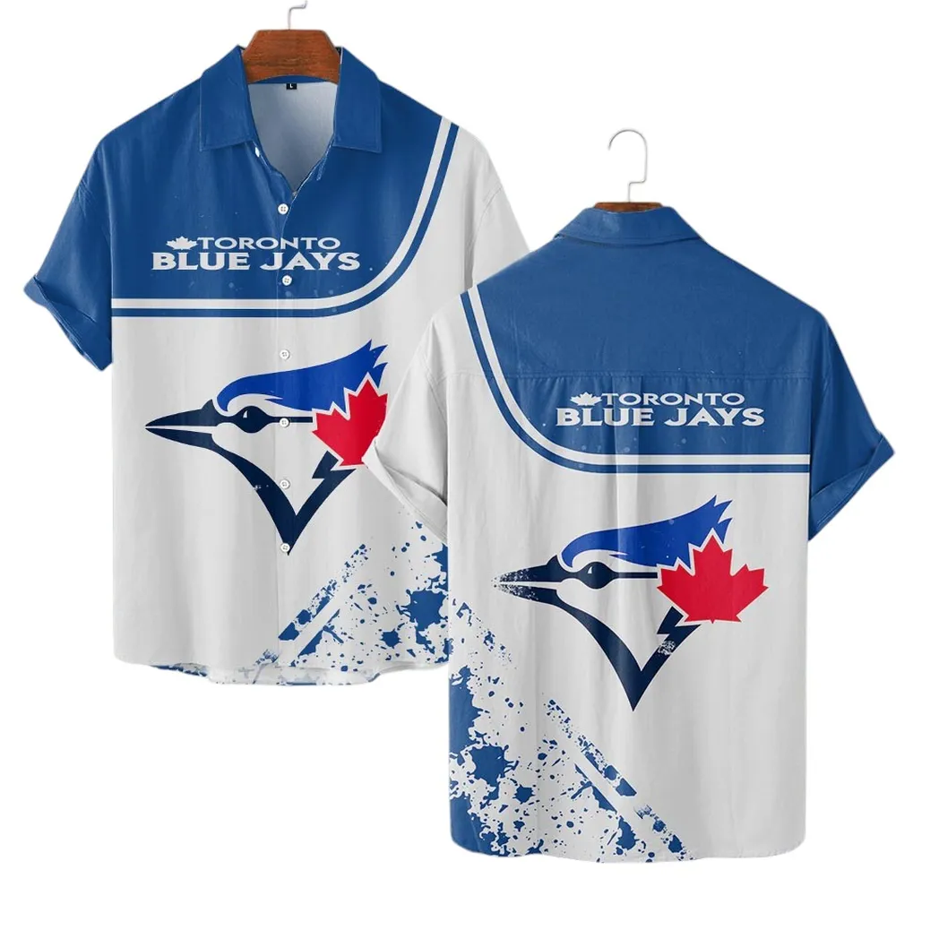 Toronto Blue Jays Hawaiian Shirt, MLB Sports All Over Print Hawaiian Shirt